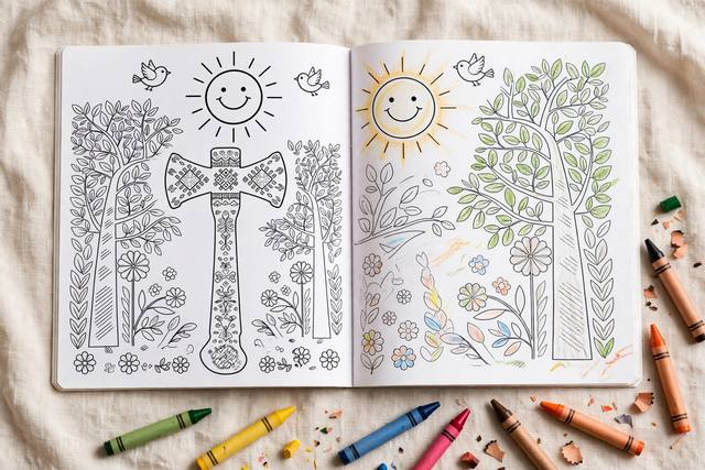 Kids coloring book